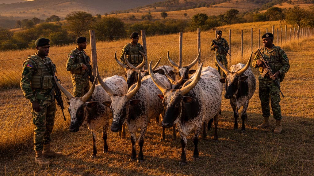 Recovery of smuggled cattle amid FMD threat